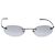 Gafas de sol GUCCI metal Plata Auth ar12508 - vista 2