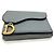 Billetera compacta de cuero Saddle de Dior Gris - vista 4