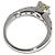 Autre Marque Pt900 Platin-Diamantring 1,013 ct hellgelb-SI1-mittelblau - Ansicht 4