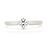Autre Marque Niwaka PT950 Diamantring Silber