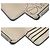 Tarjetero Fragment de piel de ternera Loewe beige - vista 3
