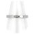 Chanel Pt950 Platin-Diamantring Größe 8