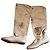 Loriblu Lederstiefel Creme Größe 39 Roh