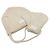 Hermès Luva de bebê 100% cashmere Hermes Chapéu 2 em 1 Off White Fora de branco
