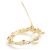 Autre Marque Spilla in perle e diamanti MIKIMOTO in oro giallo 18K 11,8mm D1,64ct D'oro - vista 5