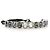 Swarovski Edelstahl Kristallarmband