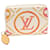 Louis Vuitton Monogram Coin Case M83658 Orange Cloth  ref.1660198