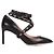Valentino Garavani VALENTINO - Décolleté Valentino Rockstud in pelle nera (T36) - vista 2