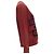 Chanel 2017 Gabrielle Velvet Print Roter Baumwollfleece Pullover Fr40 M - Ansicht 4