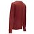 Chanel 2017 Gabrielle Velvet Print Roter Baumwollfleece Pullover Fr40 M - Ansicht 6