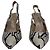 Khaite River 75mm Python-Embossed Pumps in Animal Print Leather - view 2