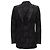 Comme Des Garcons Homme Plus 2005 Rolling Stone Jacquard Blazer Schwarz Frack M