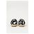 Timeless Mocasines espadrilles en tweed negro con estampado de pintura salpicada y logo CC de Chanel - vista 10