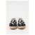 Timeless Mocasines espadrilles en tweed negro con estampado de pintura salpicada y logo CC de Chanel - vista 9