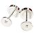 Pendientes Love Stud de Cartier en metal de oro blanco - vista 4