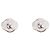 Pendientes Love Stud de Cartier en metal de oro blanco - vista 8