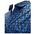 Camicia oversize Louis Vuitton Virgil Abloh nera e blu a pois LV Monogram L - vista 2