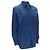 Camicia oversize Louis Vuitton Virgil Abloh nera e blu a pois LV Monogram L - vista 3