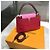 Capucines MM Louis Vuitton 2017 Rosa Roja Púrpura - vista 2