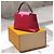 Capucines MM Louis Vuitton 2017 Rosa Roja Púrpura - vista 3