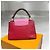 Capucines MM Louis Vuitton 2017 Rosa Roja Púrpura - vista 8