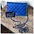 Wallet On Chain Rara cartera acolchada azul CHANEL 2019 con cadena Multicolor - vista 4