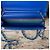 Wallet On Chain Rara cartera acolchada azul CHANEL 2019 con cadena Multicolor - vista 9