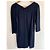 Cyrillus Wollkleid Größe 36 Marineblau - Ansicht 2