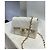 2004’ Vintage CHANEL Quilted Mini Square Flap Bag White Gold hardware - view 10