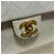 2004’ Vintage CHANEL Quilted Mini Square Flap Bag White Gold hardware - view 12