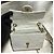 2004’ Vintage CHANEL Quilted Mini Square Flap Bag White Gold hardware - view 13