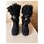 Botines Louis Vuitton de cuero negro - vista 2