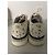 Espadrillas Chanel in tela nero e bianco