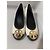 Tory Burch High Heels aus Leder schwarz weiß Größe 36 - Ansicht 2