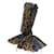 Givenchy Leopard Pattern Wool Scarf Multicolored