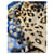 Givenchy Leopard Pattern Wool Scarf Multicolored - view 6