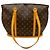 Borsa a spalla Babylone in tela monogramma vintage Louis Vuitton 2000 Marrone
