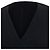 Vestido midi peplum a rayas en negro de viscosa de Jason Wu - vista 4