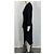 Vestido midi peplum a rayas en negro de viscosa de Jason Wu - vista 8