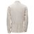 BRUNELLO CUCINELLI light grey genuine soft suede leather flap pocket jacket - view 6