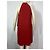 Vestido de crepé rojo con cuello de lazo Espere Admiral de Theory - vista 12