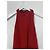 Vestido de crepé rojo con cuello de lazo Espere Admiral de Theory - vista 18