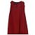 Vestido de crepé rojo con cuello de lazo Espere Admiral de Theory - vista 9