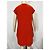 Hermès Strickkleid mit V-Ausschnitt aus orange Wolle Koralle - Ansicht 12
