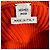 Hermès Strickkleid mit V-Ausschnitt aus orange Wolle Koralle - Ansicht 4
