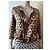 Chaqueta Dolce & Gabbana de seda marrón Castaño - vista 10