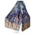 Autre Marque Foulard in seta Vakko blu  - vista 1