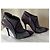 Casadei Stiefeletten mit Absatz Leder Wildleder Lila - Ansicht 2