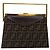 Borsa a mano in tela Zucca FENDI oro nero marrone Auth yk14520A D'oro - vista 13