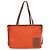 LOEWE Bolsa Anagrama de Lona Cuero Naranja Marrón Auth hk1621 Castaño - vista 13